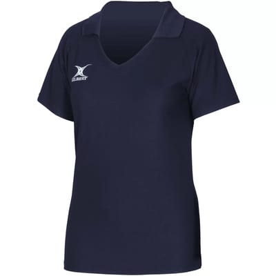 Gilbert Netball Blaze Shirt Girls - 5 - 6 Yrs - Navy