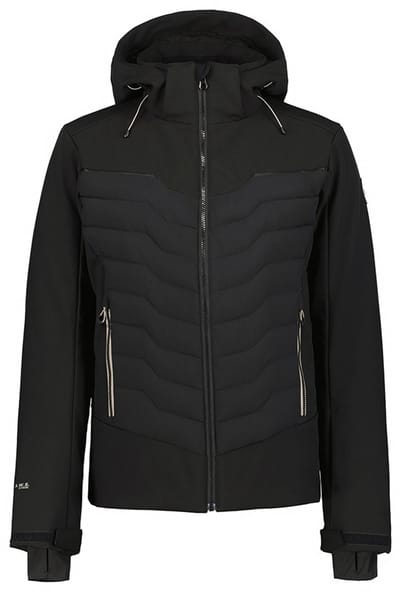 Icepeak Fremont I Softshelljack Zwart 46 Man