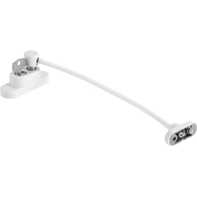 Câble de restriction d'ouverture de porte et fenêtre en alliage de zinc, sécurité bébé enfant, blanc blanc