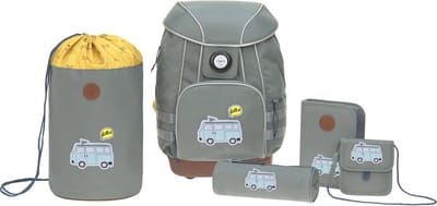 Lässig Schooltas Magic School Set Adventure Bus Groene Veelkleurig
