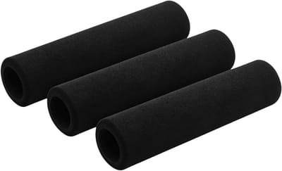 Schuim Handgrepen - Grip Kussens - Kracht Training - Antislip Ondersteuning - 3 Stuks - Zwart