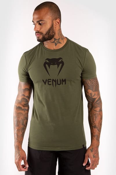 Venum Vechtsport Kleding Classic T Shirt Khaki - S