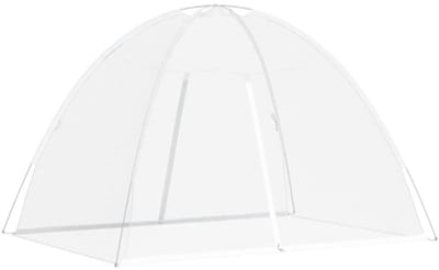 Klamboe met deuren Mongolia 220 gaas 200x150x140 cm wit