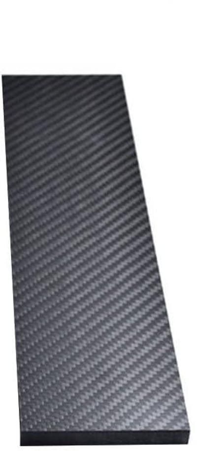Koolstofvezel Plaat - Composiet Materiaal - Doe-het-zelf Projecten - Hoge Sterkte Lichtgewicht - 2x65x380mm - Zwart