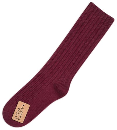 green-goose® Alpaca Kerstsokken | Warme Thermosokken | 1 Paar | Maat 35-38 | Rood, Wit, Groen | 95% Alpaca Wol | Heerlijk Warm en Rekbaar | Duurzaam Kerstcadeau
