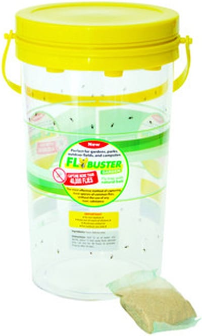 Flybuster Garden Trap incl. Bait - Vliegenval - Tegen vliegen - Inclusief Lokstof