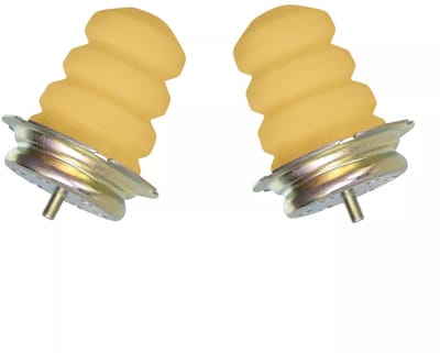 Dailygoods- Veerwegbegrenzer Rubber - 2 Stuks - Achterste Aanslagbuffer - Compatibel met Jumper/Ducato/Boxer - OEM-nummers 516688/1351266080 - Schokdemper Functie