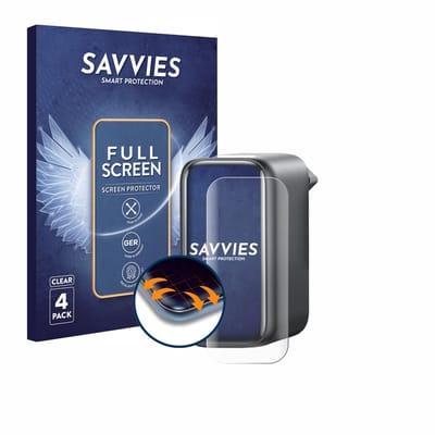 Savvies - Screenprotector voor Anker A2697 140W - Folie Beschermfolie transparant volledig dekking 4 Stuks