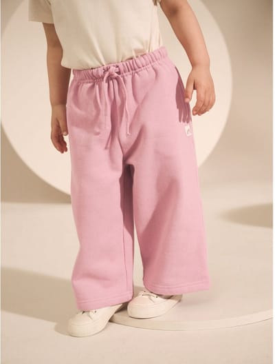 Next - Meisjes - Joggingbroek met wijde pijpen - Roze