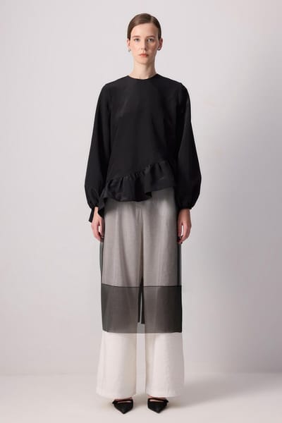 Touché Privé - Organza rok - Zwart - Dames