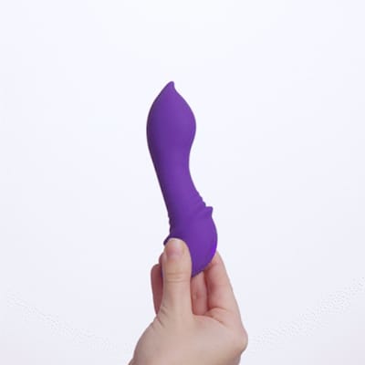 Teazers – Curling Mini Vibrator – Midnight Violet