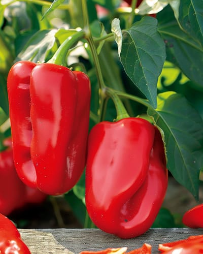 2 sets - Paprika Reina F1 Zaden Capsicum Annuum Eenjarig