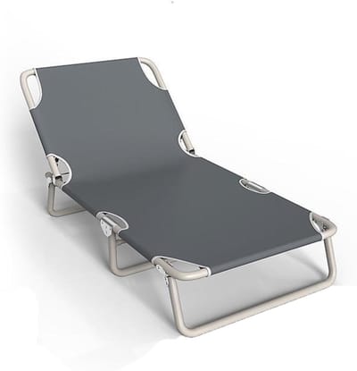 Opklapbed - Noodbed Gastenbed - Comfortabel Slapen - Geen Installatie Nodig - 190x75cm - Grijs