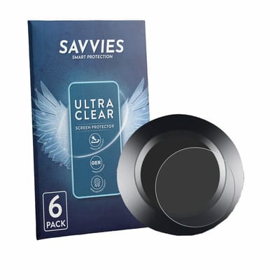 Savvies - Screenprotector voor ZMCVOE Bike Computer - Folie Beschermfolie transparant 6 Stuks