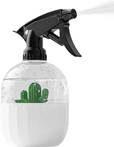 Doorzichtige Plantenspuitfles voor Vetplanten en Terraria - Scandinavische Stijl - Wit