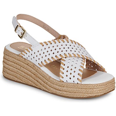Sandalen met sleehak Stonefly IVORY 2 NAPPA LTH