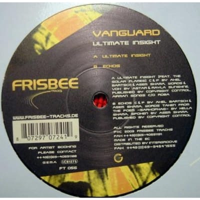 12 inch Plaat VANGUARD - Ultimate Insight FT056 Frisbee Tracks 2003 Duitsland Dance & Electronica Gebruikt