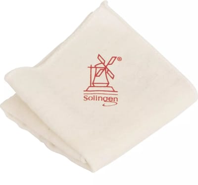 Robert Herder Onderhoudsdoek – Katoen – tbv Messen – 30x30 cm – Wit