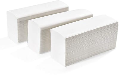 Papieren Handdoeken - Keukenrol - Hygiënisch Werken - Z-vouw - 3150 Stuks - Wit