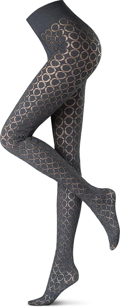 Oroblu Loop Panty - 80/20 denier - Zwart melange - Maat S