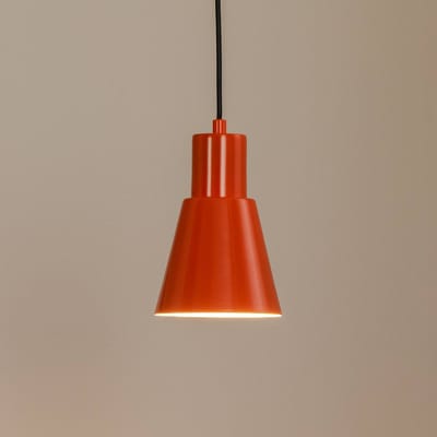 Opviq Hanglamp Konikkem, oranje, metaal, Ø 14 cm, E27