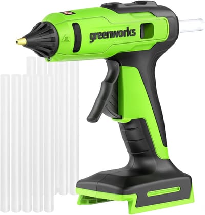 Draadloos lijmpistool - Heet lijmpistool - Zelf maken - Automatische uitschakeling - 24 Volt - Zwart