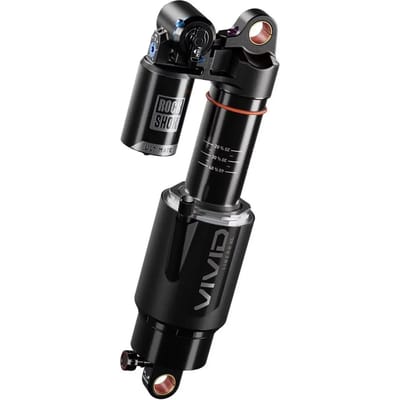 Rockshox Vivid Ultimate Rc2t Linear Xl Air 2 Tokens Reb55/comp34 Lockout45 Adj Hydraulic Bottom Out Standard Trunnion D1 Schokdemper Zilver 55 mm / 185 mm