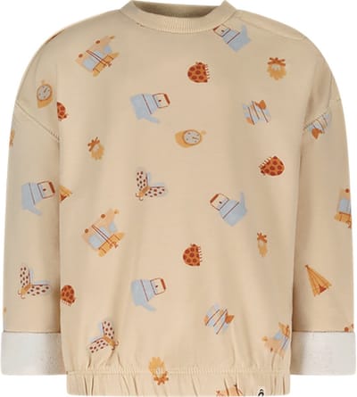 The New Chapter D403-0341 Unisex Trui - Cosy camp AOP - Maat 86