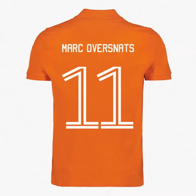 Oranje WK-EK Polo Shirt – Marc Oversnats XS