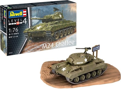 M24 Chaffee Modelbouwset 1:76 voor Gevorderden