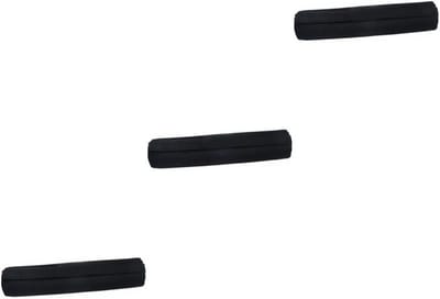 Barbell Squat Pad - Schouder Nek Kussen - Gewichtheffen Comfort - Schokabsorberend Schuim - 3 Stuks - Zwart