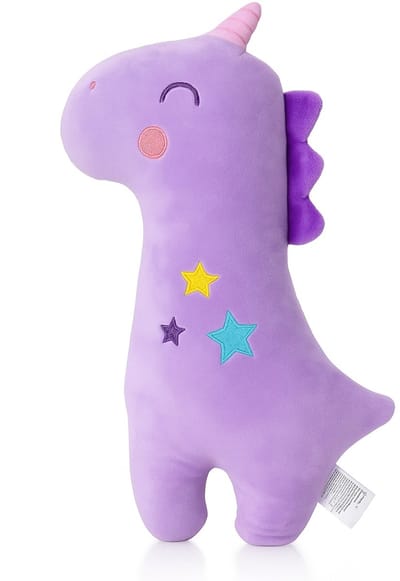 BOTC Gordelhoezen - Luxe Gordelhoes Auto - Gordelkussen voor Kinderen - 48x22cm - Comfortabele Gordelbeschermer - Paars