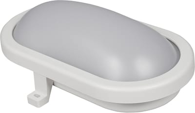 LED badkamer verlichting - IP65 waterbestendig - Ovaal model, 216x118x79mm - 3000K - 960lm - 12W/230V