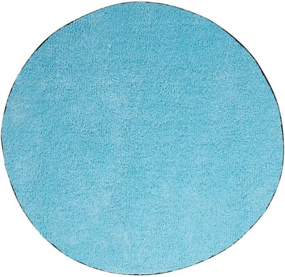 DEMRE - Shaggy vloerkleed - Lichtblauw - 140 cm - Polyester