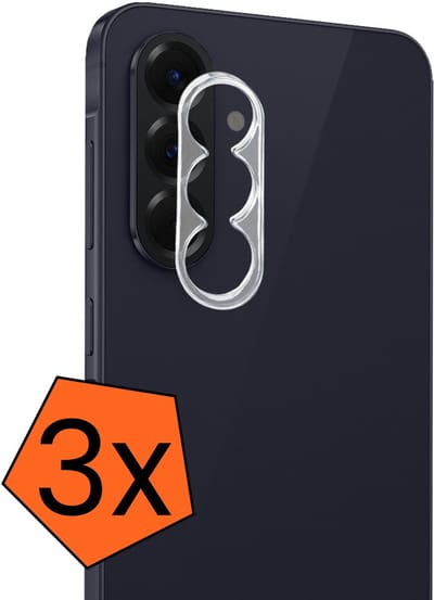 Camera Lens Protector - 3 Stuks - Geschikt voor Samsung Galaxy A57 - Camera Screenprotector - Gehard Glas - Beschermglas - Tempered Glass - Screen Protector