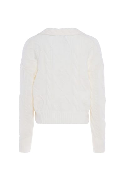 Faina Vest Dames wolwit
