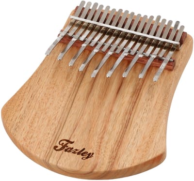 Kalimba 17 tonen - incl. beschermhoes en stemhamer - Fazley KLMB-C