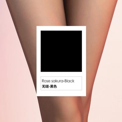 Bassins Profonds 360 Sans Couture Pointe Transparente Sans Couture Ultra-Mince Collants Sexy Été Femmes Sexy 8333 one size black