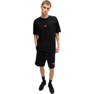 Hugo Heren-T-shirt met opdruk op de rug: MCMXCIII (Zwart)