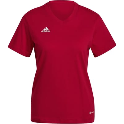 adidas Performance Entrada 22 T-shirt - Dames - Rood- S