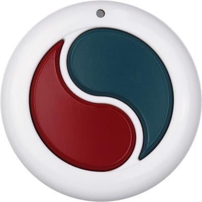 Télécommande Copie, Télécommande Ronde à Double Couleur et Double Touche pour Voitures Motos Maison multicolore