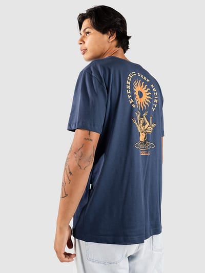 Vissla Hula Hands Organic T-Shirt grijs