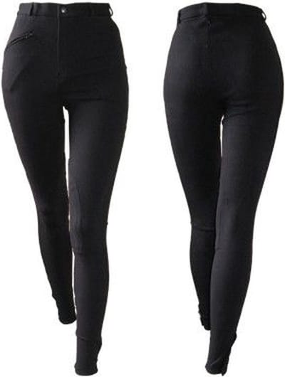 HB Ruitersport - Rijbroek Paris - Knie Grip - Zwart - Maat 40