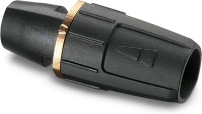 Drievoudige Sproeier - Mondstuk RVS - Terras Reinigen - Drievoudige Straalposities - 18 Millimeter - Zilver