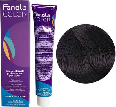 Fanola Haarverf Professional Colouring Cream 4.22 Chestnut Intense Violet