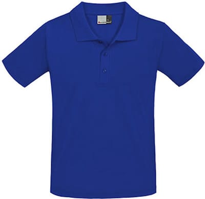 Herenpolo 'Superior' met korte mouwen Royal - XS