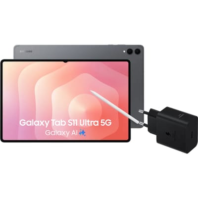 Samsung Galaxy Tab S11 Ultra 14,6 inch 1TB Wifi en 5G Grijs + Oplaadpakket