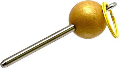 Boulemaus - Jeu de Boules - Traceur de terrain - kleur goud - V2A roestvrij staal