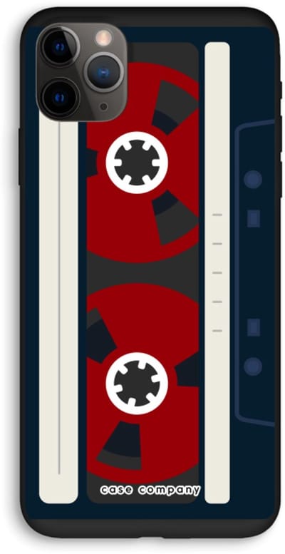 Case Company® - Hoesje geschikt voor iPhone 11 Pro Max hoesje - Here's your tape - Biologisch Afbreekbaar Telefoonhoesje - Bescherming alle Kanten en Schermrand