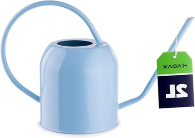 Metalen Gieter - Bloemenwaterkan - Planten Water Geven - Lange Nauwkeurige Tuit - 2 Liter - Blauw